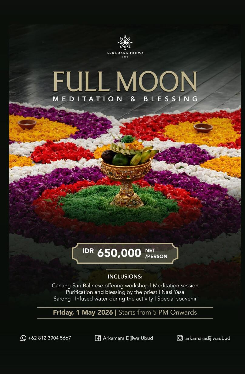 Full Moon at Arkamara Dijiwa