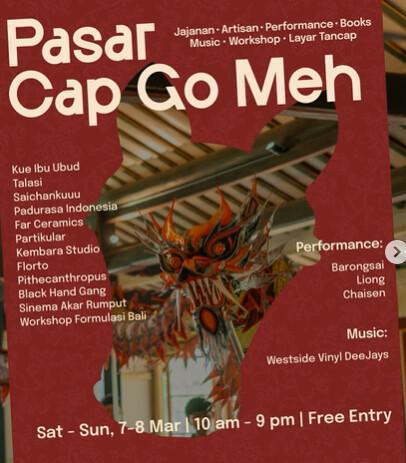 Pasar Cap Go Meh at Masa Masa Bali