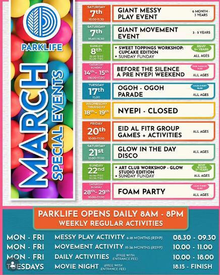 Hello March at Parklife Bali Hello March at Parklife Bali