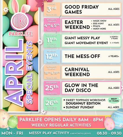 Hello April at Parklife Bali