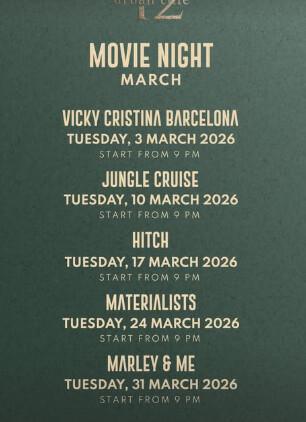  Movie Night at Twelve Bali