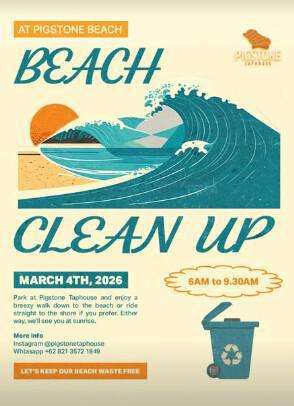 Beach Clean Up at Pigstone Taphouse