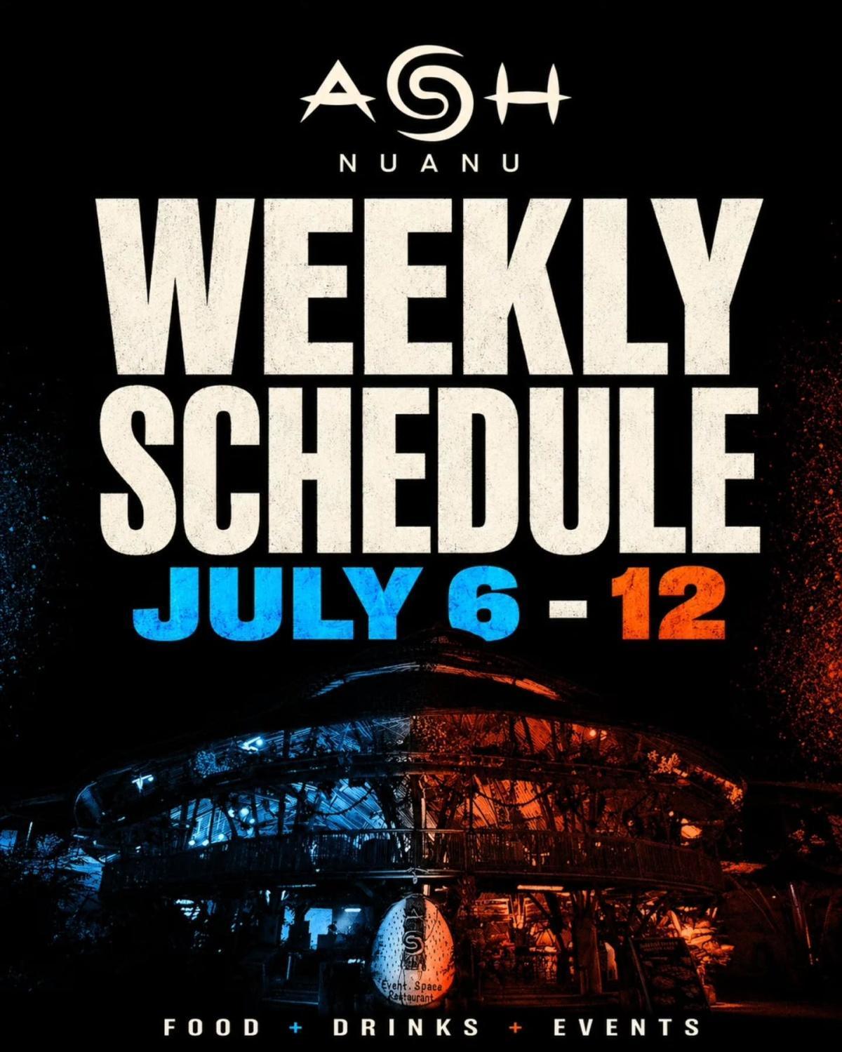 This Week at Ash Nuanu This Week at Ash Nuanu
