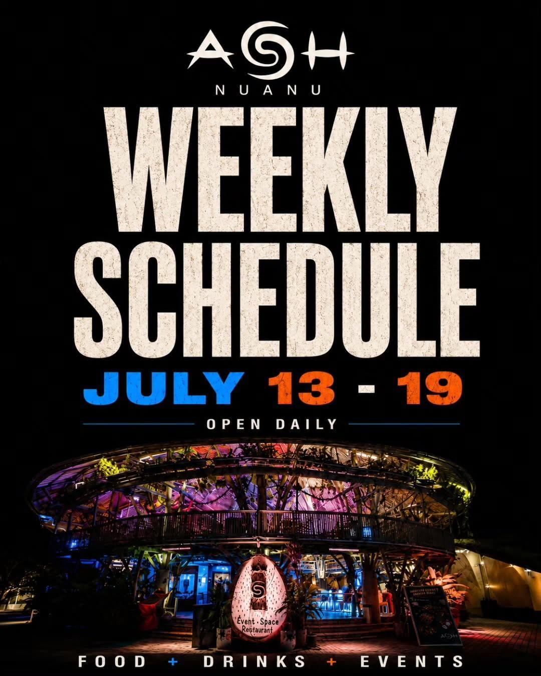 This Week at Ash Nuanu