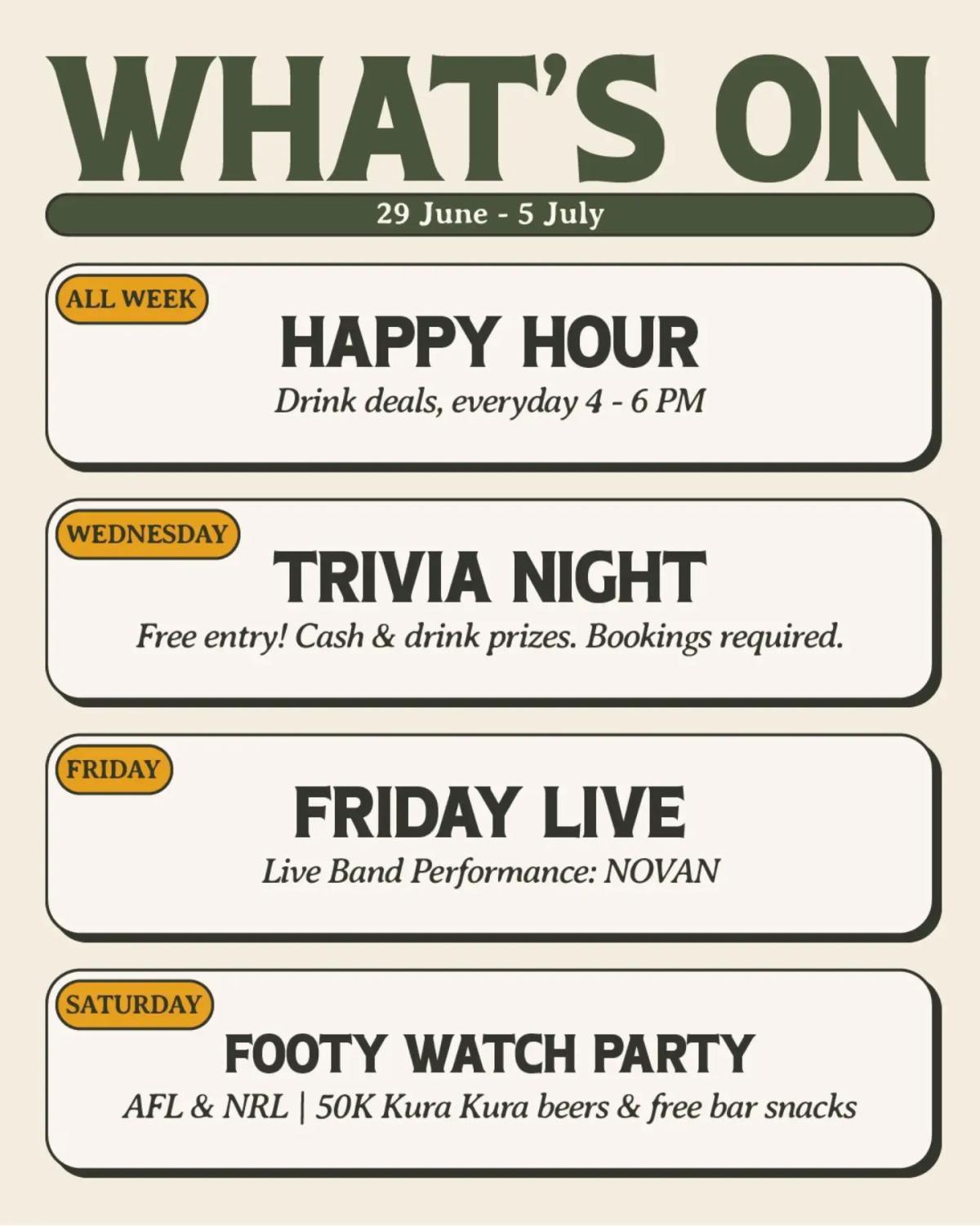 This Week At Club House Pererenan