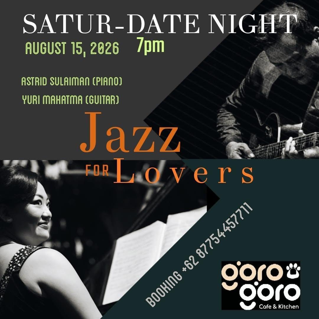 JAZZ for Lovers at GORO GORO CAFE JAZZ for Lovers at GORO GORO CAFE