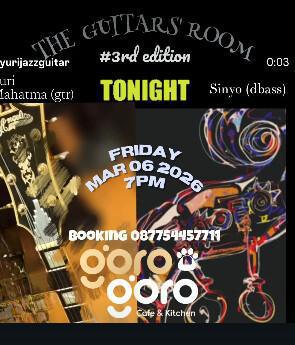 Friday Jazz & Jam Session at Goro Goro Bali