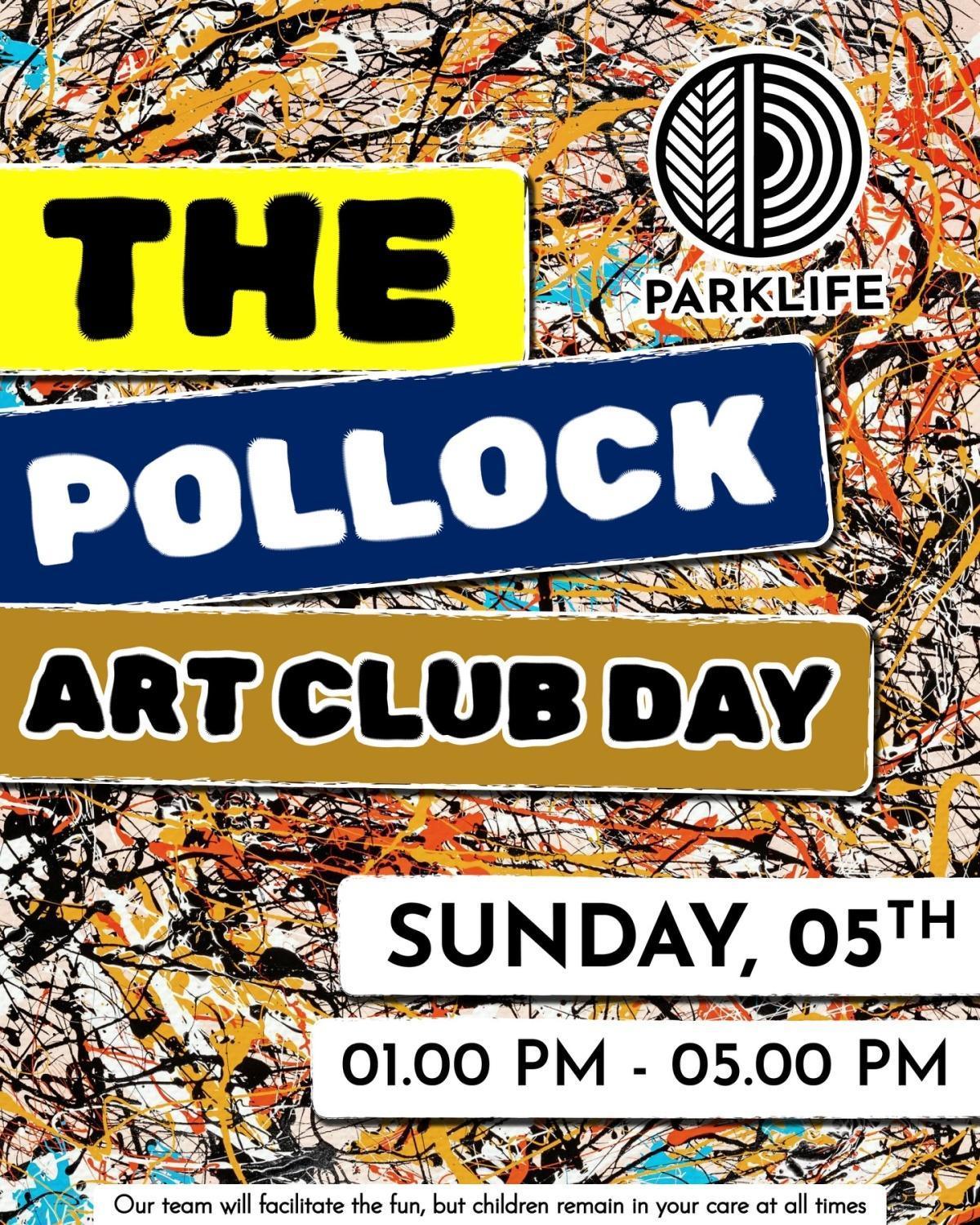 THE POLLOCK ART CLUB DAY at Parklife Bali THE POLLOCK ART CLUB DAY at Parklife Bali