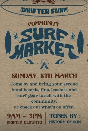 Community Surf Market at Drifter Surf
