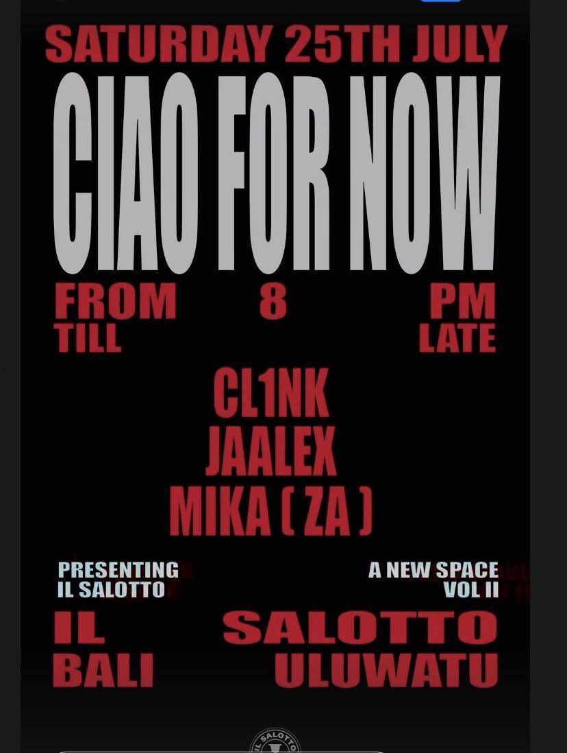 Saturday at Il Salotto Bali