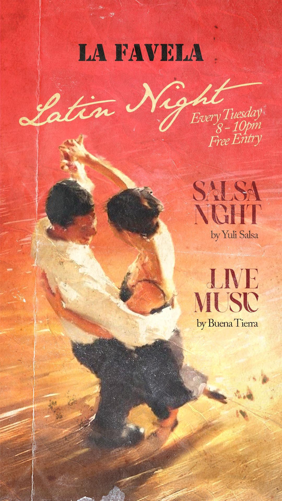 Latin Night at La Favela Bali 