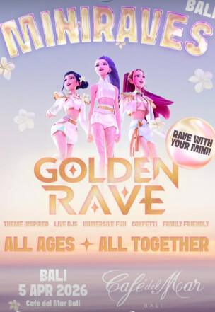 Golden Rave at Cafe Del Mar Bali