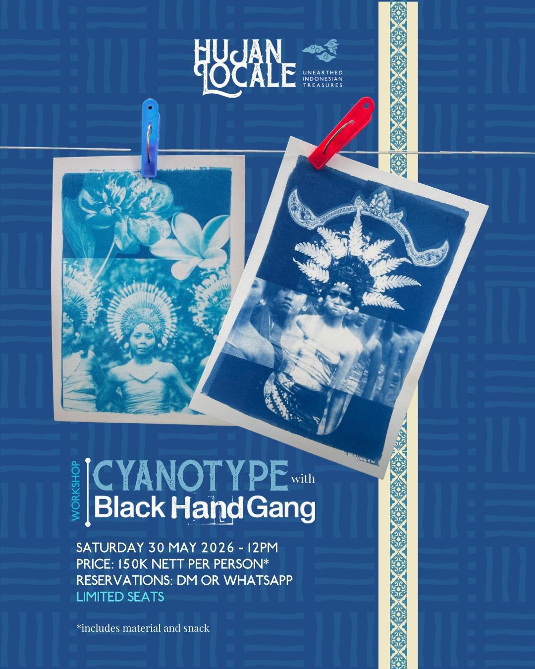 Cyanotype at Black Hand Gang Cyanotype at Black Hand Gang