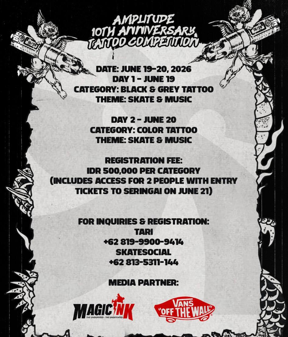 Tattoo competition at Amplitude