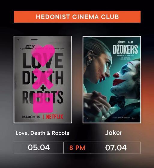 Movie Night at HEDONIST SPACE 