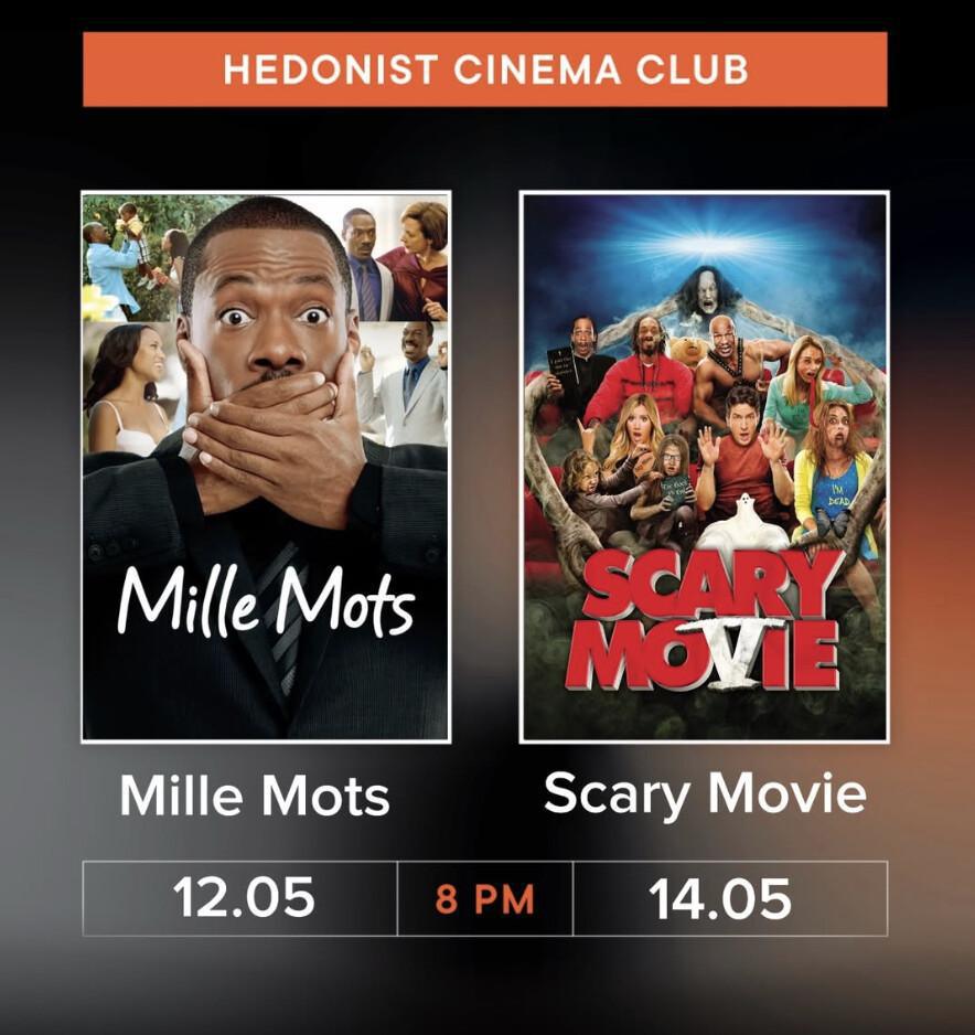 Movie Night at HEDONIST SPACE 