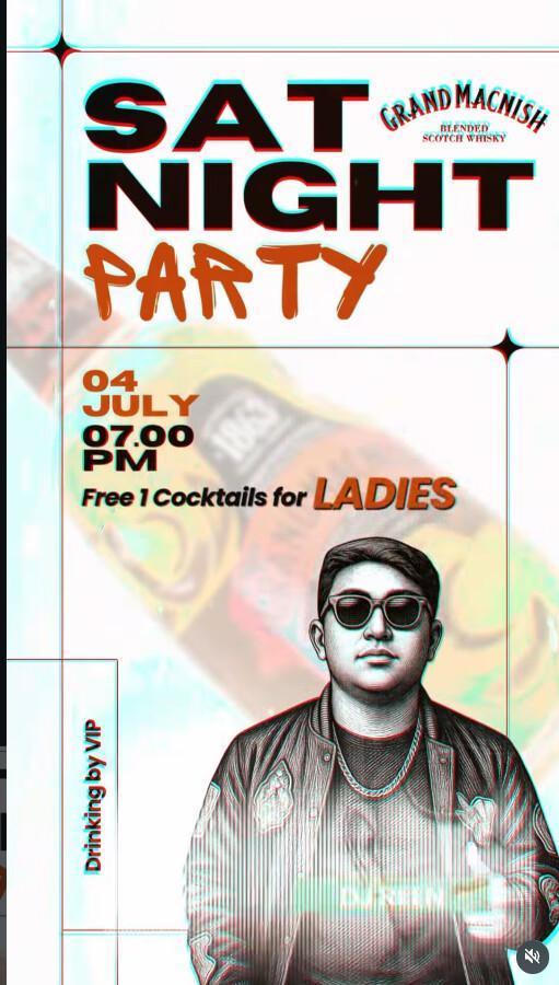 Saturday Night at Drinking By VIP