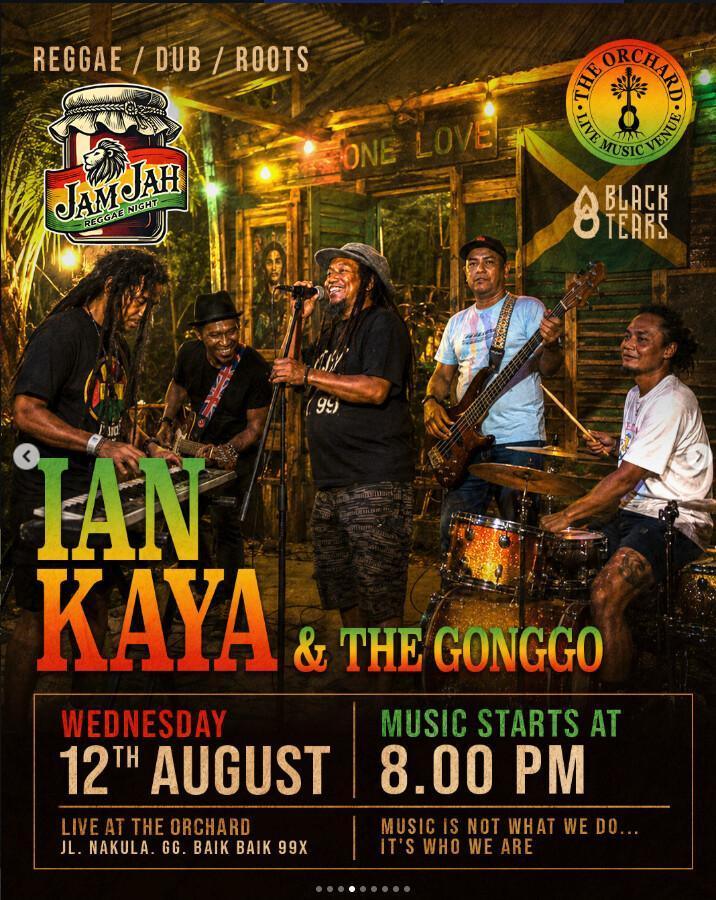 IAN KAYA & THE GONGGO at The Orchard Bali
