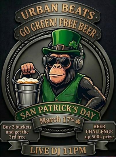 St. Patrick’s Day at Urban Beats St. Patrick’s Day at Urban Beats