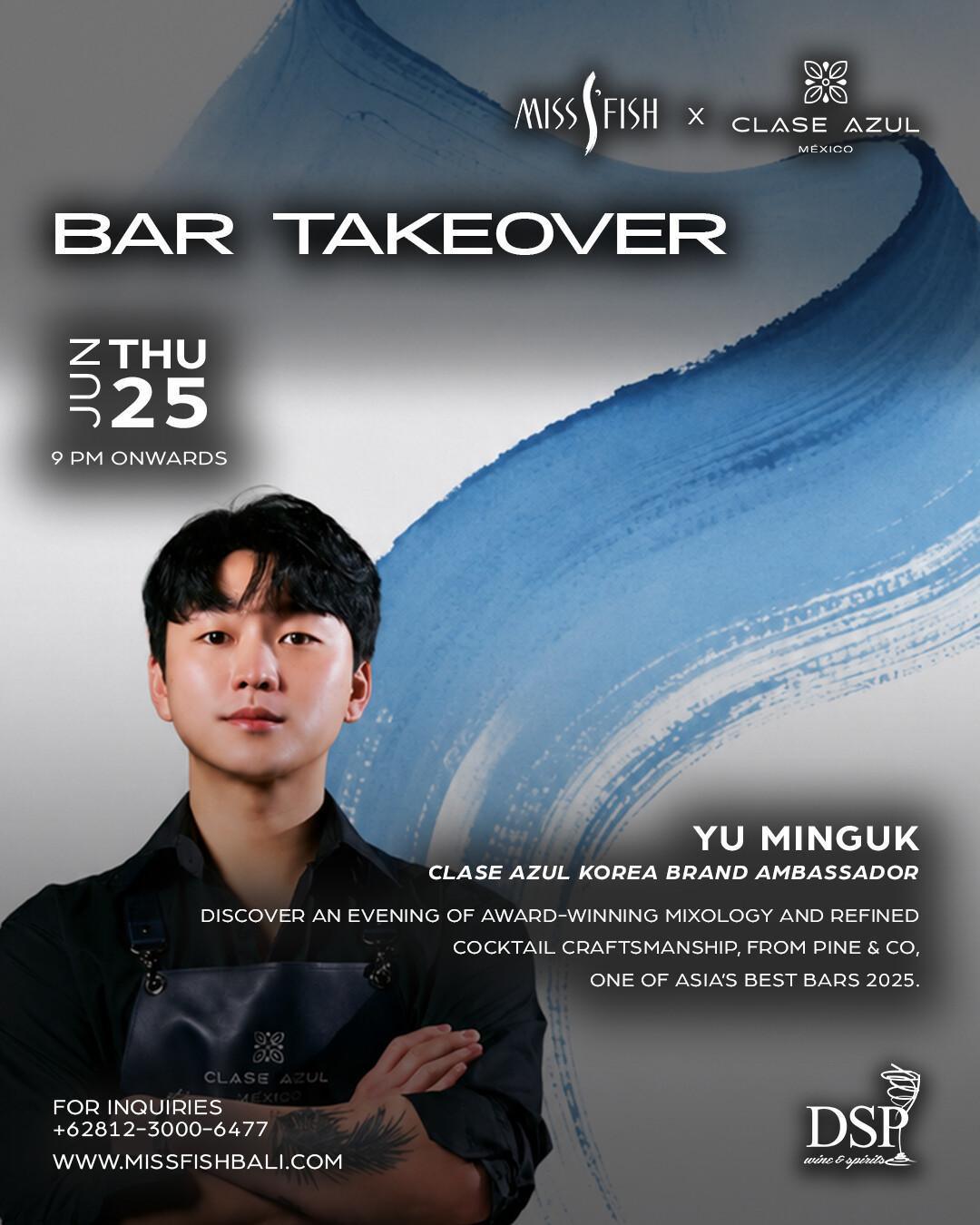 Bar Takeover at Miss Fish Bali 