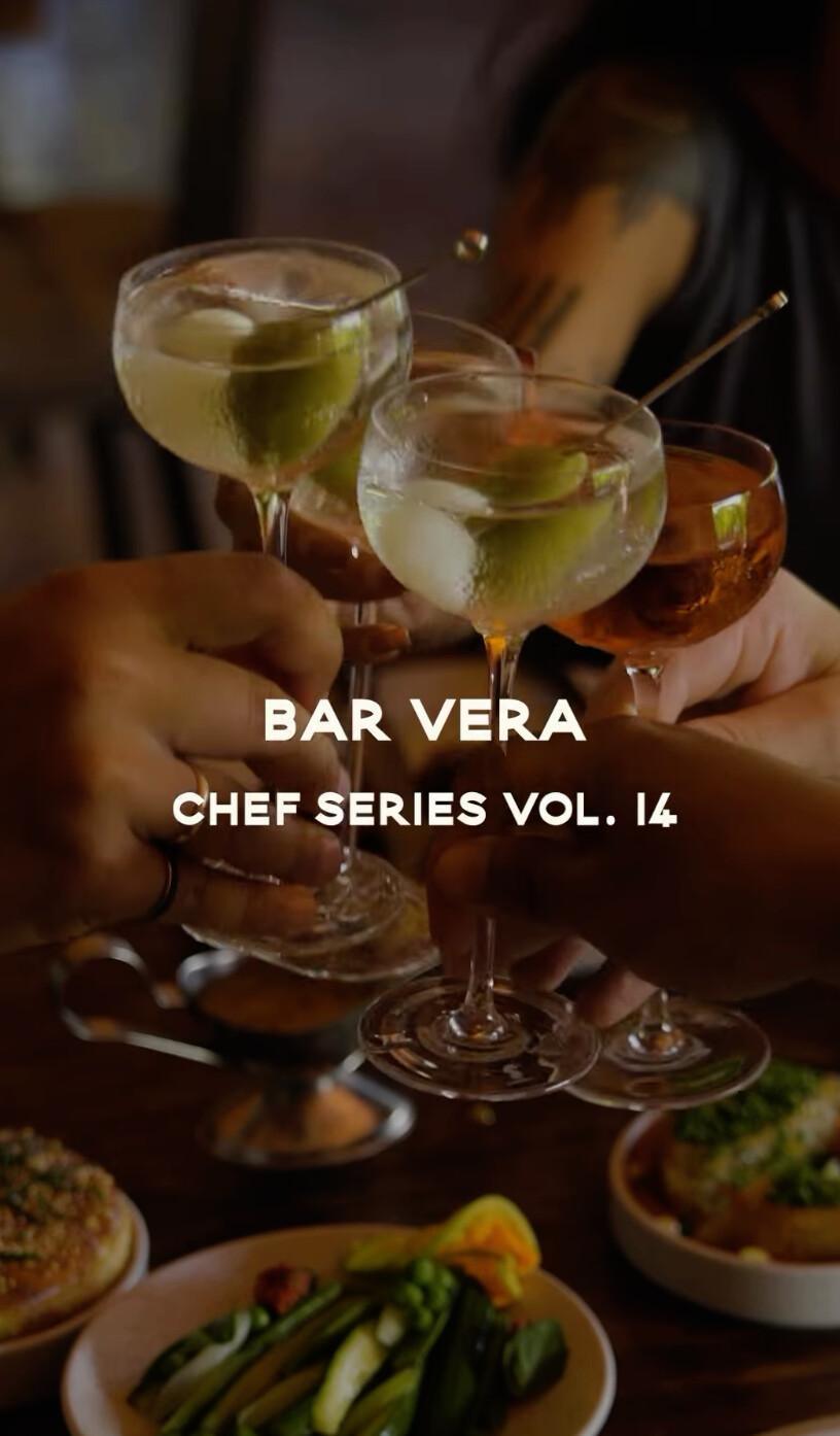 Chef dining Bali at Bar Vera