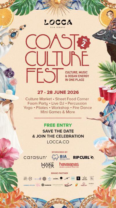 Coast Culture Fest at Locca Sea House Bali