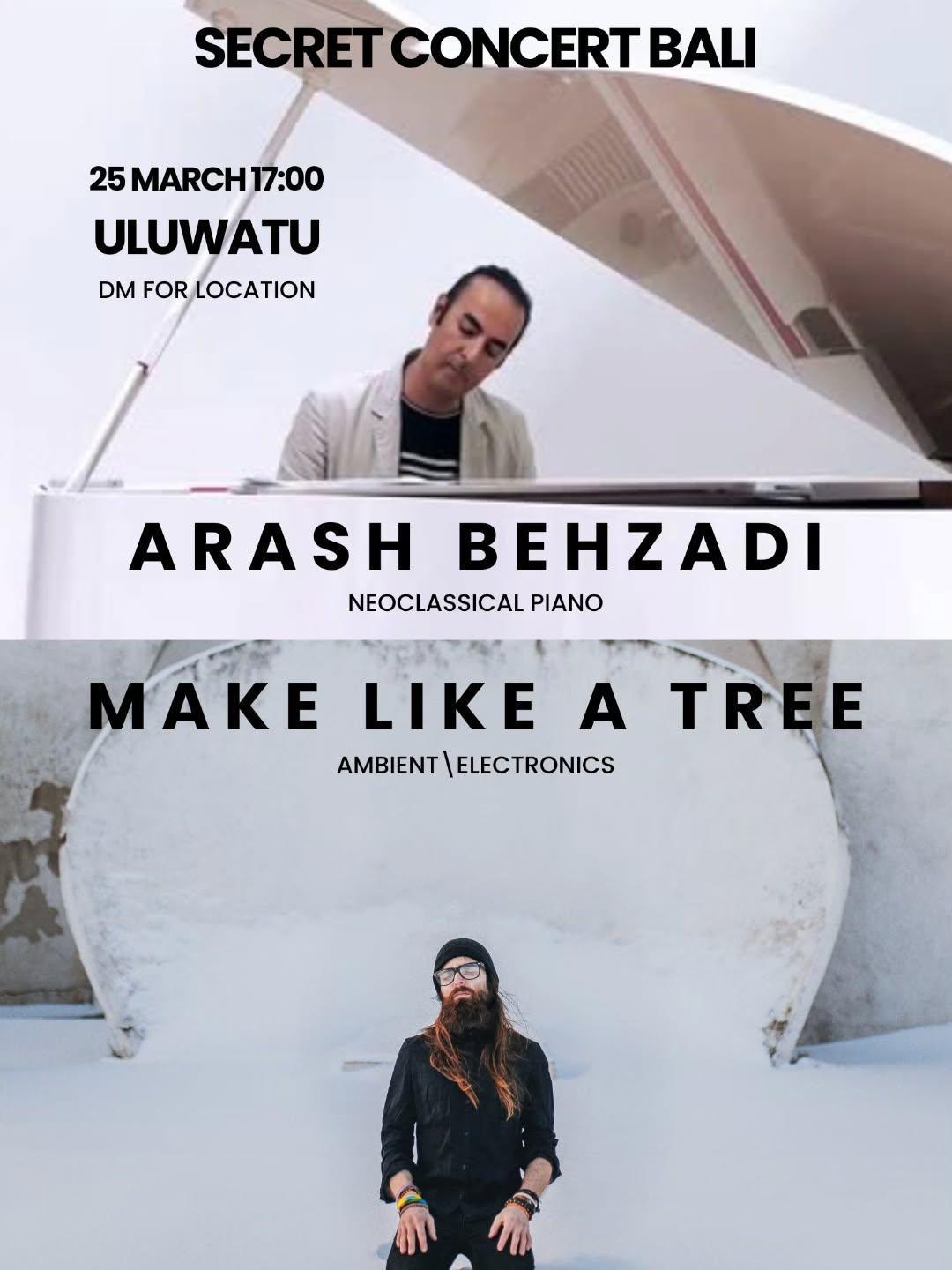 Secret Concert Bali in Uluwatu