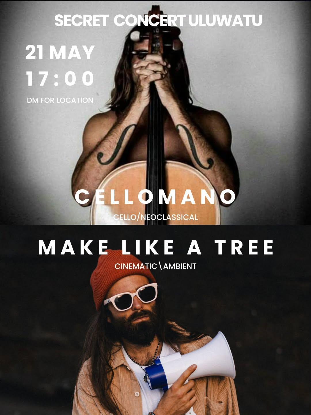 Secret Concert Uluwatu with Make Like A Tree