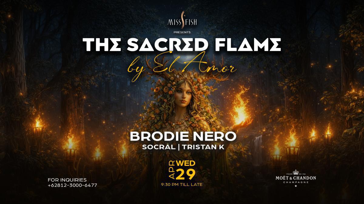 The Sacred Flame at Miss Fish Bali 