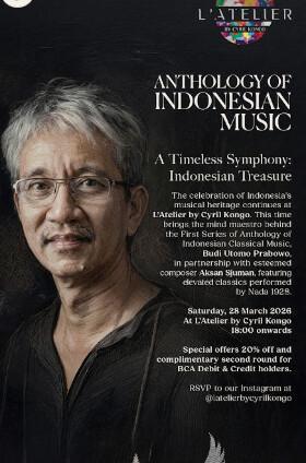 Experience Anthology of Indonesian Music at L’Atelier Bali