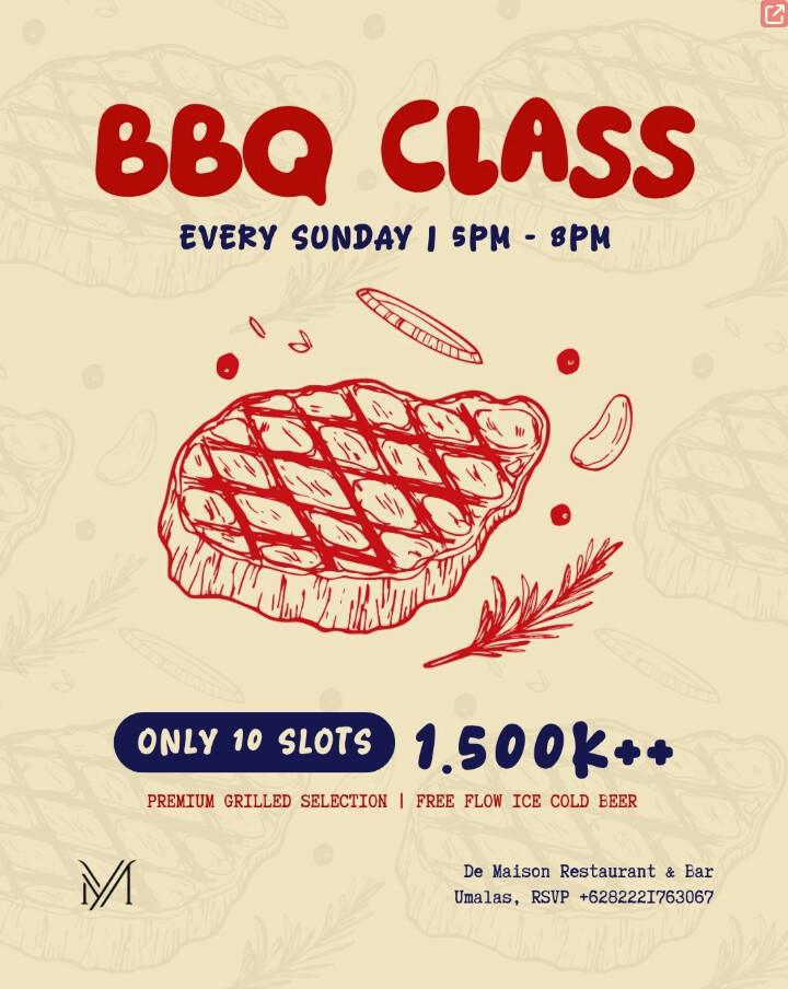 BBQ Class at De Maison Bali 