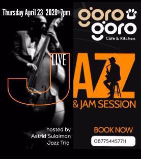 Jazz & Jam Session at Goro Goro Bali