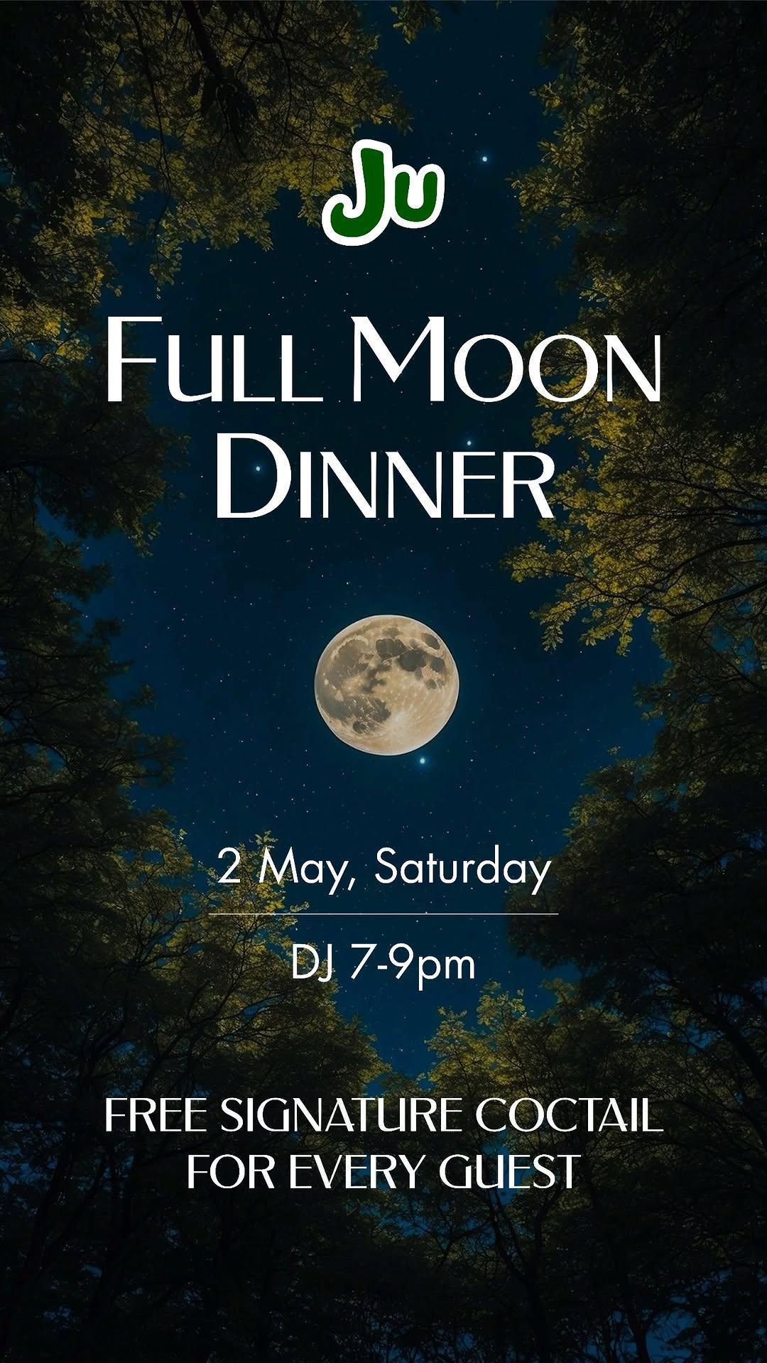 Full Moon Dinner at Ju Bali