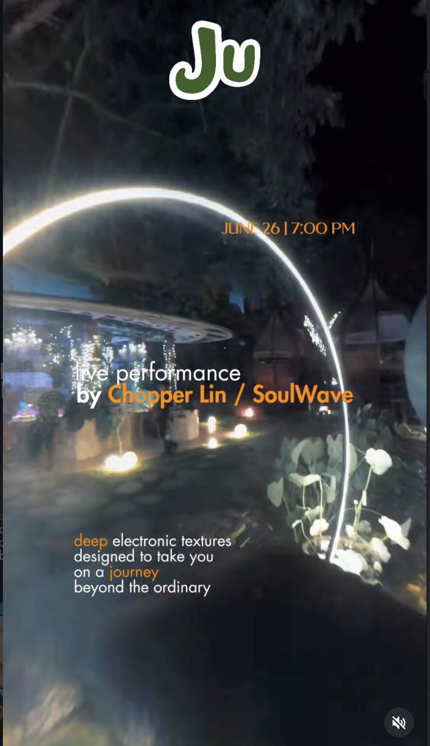 Live Performance at Ju Bali