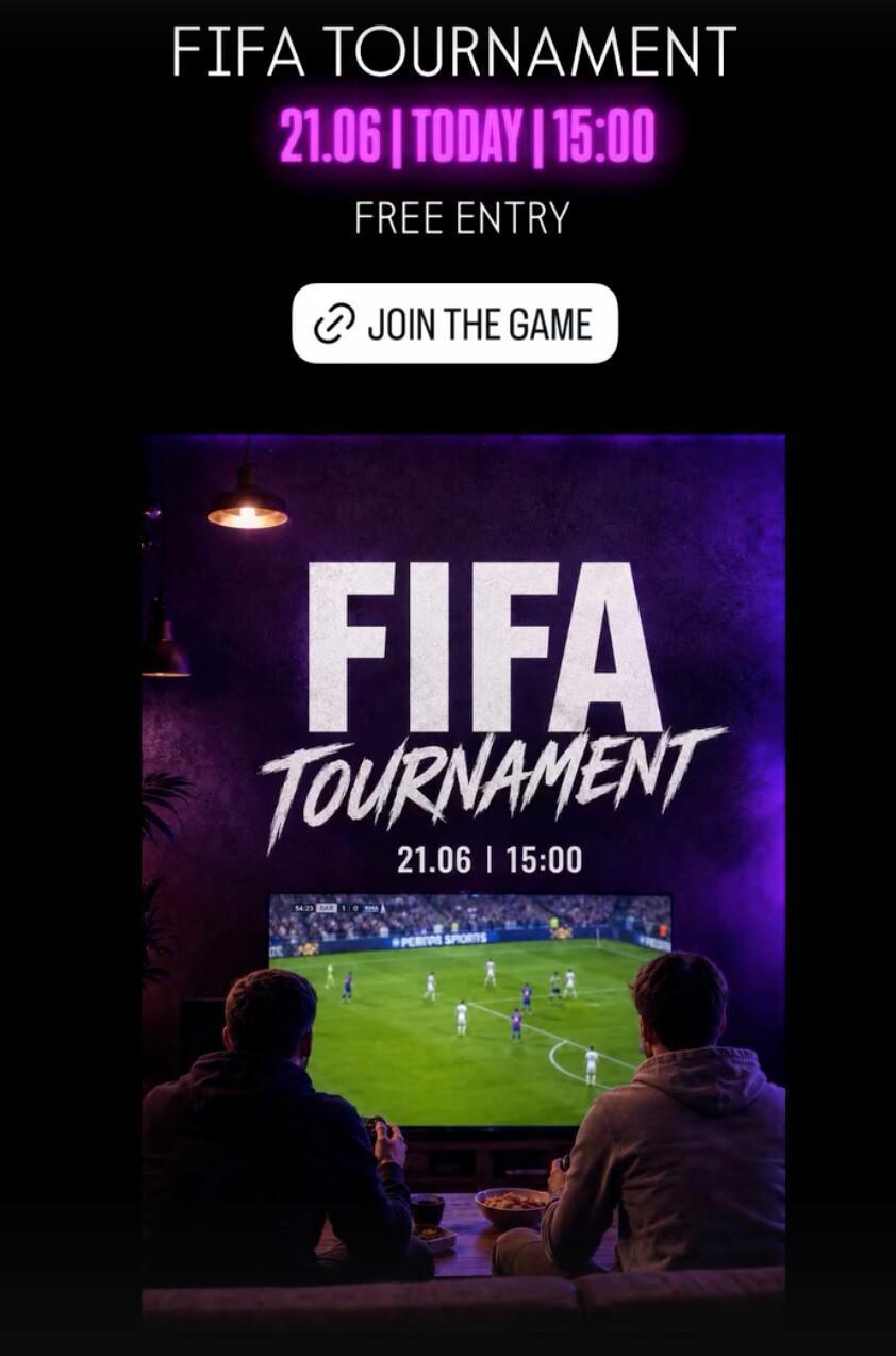 FIFA Tournament at Cube Bali