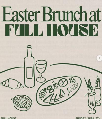 Sunday brunch at Full House 