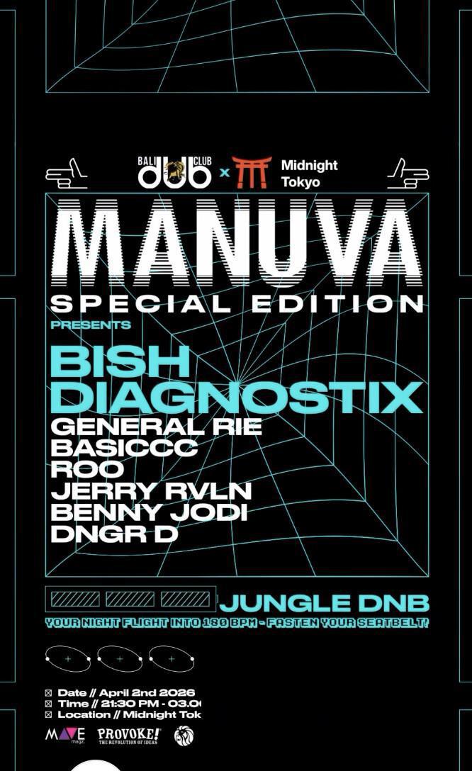 Manuva Special Edition at Midnight Tokyo Bali