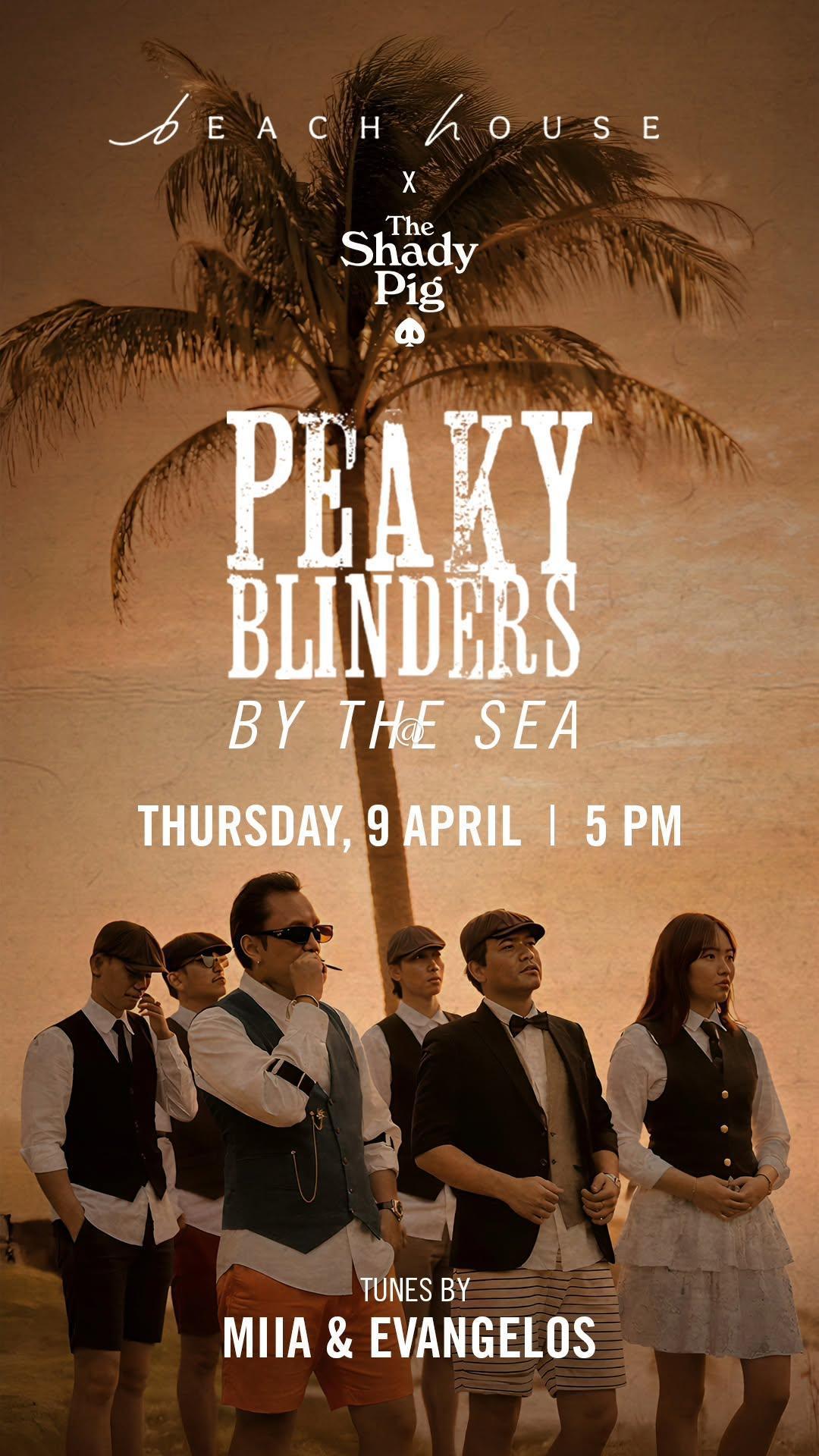 Peaky Blinders at Beach House Canggu