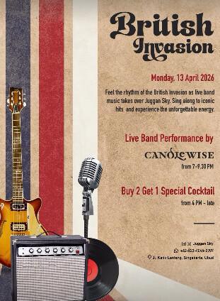 British Invasion Night at Juggan Sky