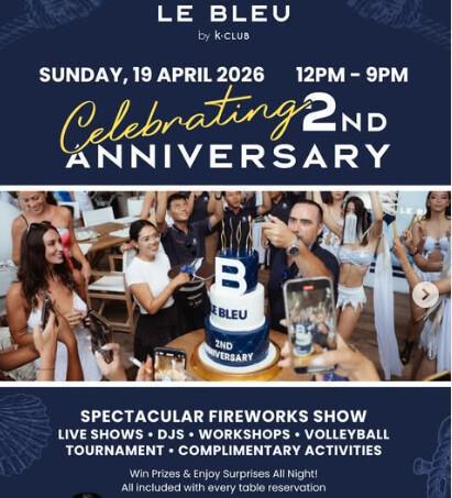  the journey to Le Bleu Bali’s anniversary at Le Bleu by K Club