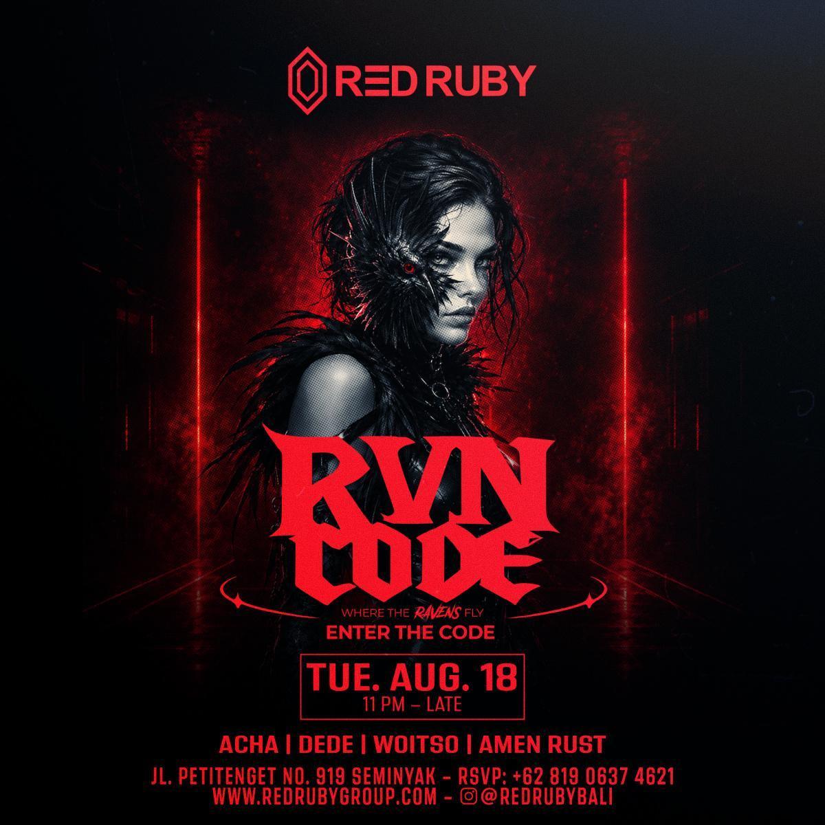 Black Raven at Red Ruby