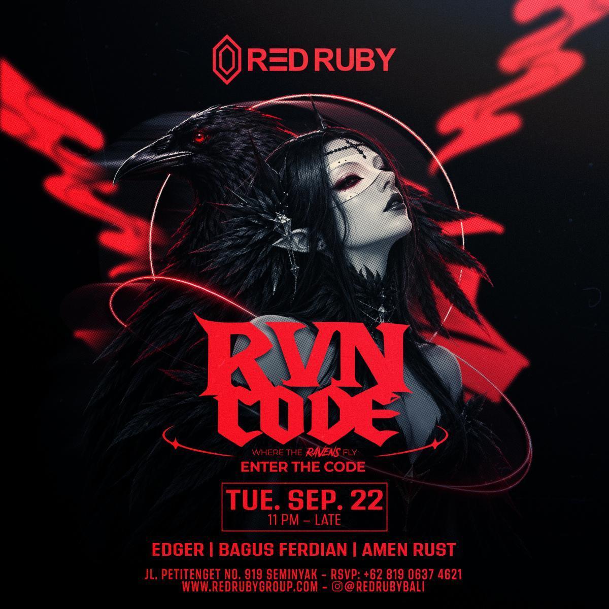 Black Raven at Red Ruby