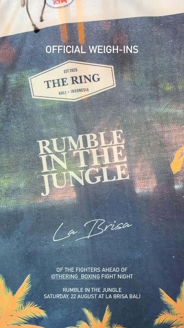 Rumble in the Jungle at La Brisa Rumble in the Jungle at La Brisa