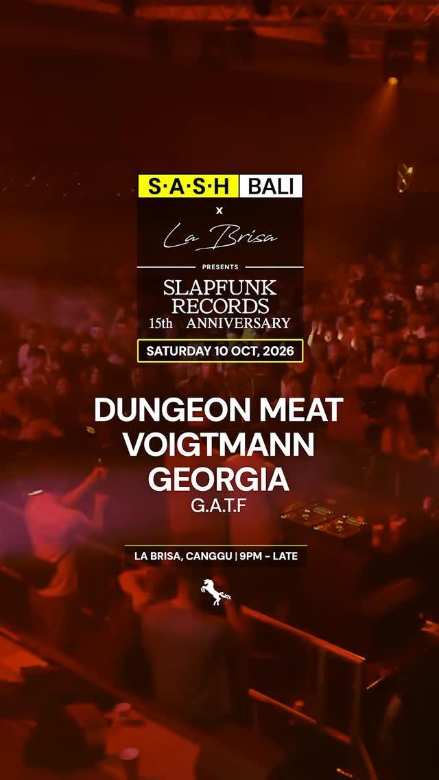 S.A.S.H x SlapFunk 15th Anniversary x La Brisa 9th Anniversary S.A.S.H x SlapFunk 15th Anniversary x La Brisa 9th Anniversary