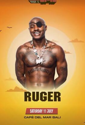 Ruger at Cafe Del Mar Bali