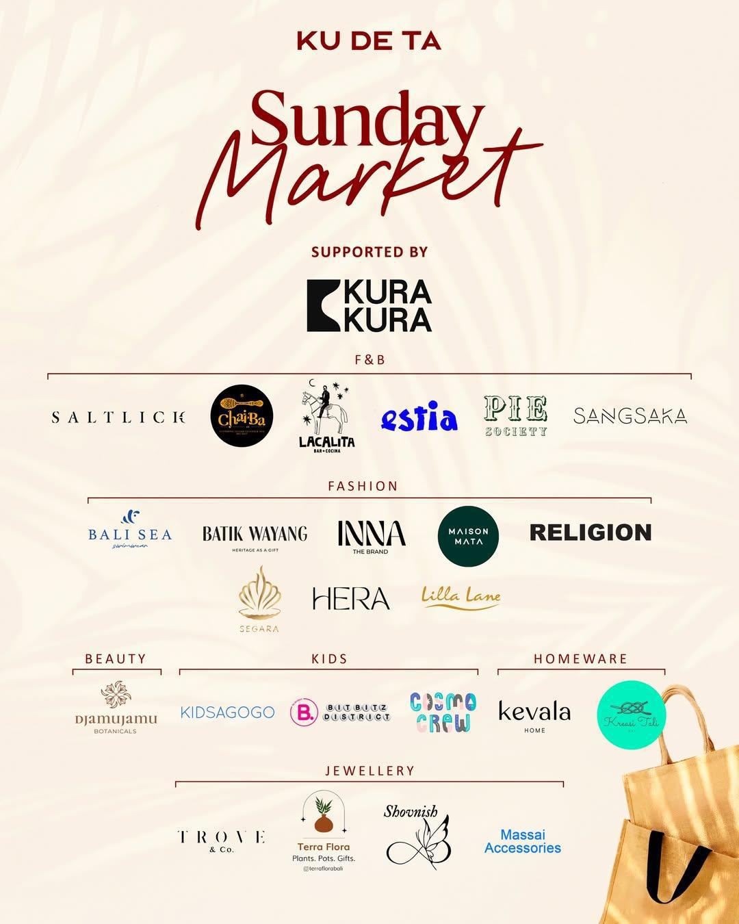 Sunday Market at Ku De Ta Bali