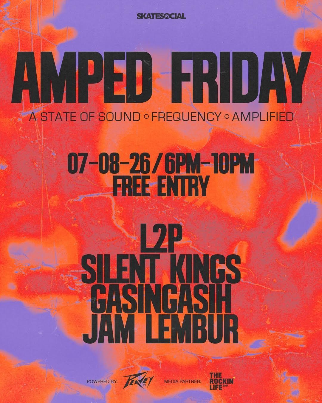 AMPED FRIDAY at Amplitude Skate Social AMPED FRIDAY at Amplitude Skate Social