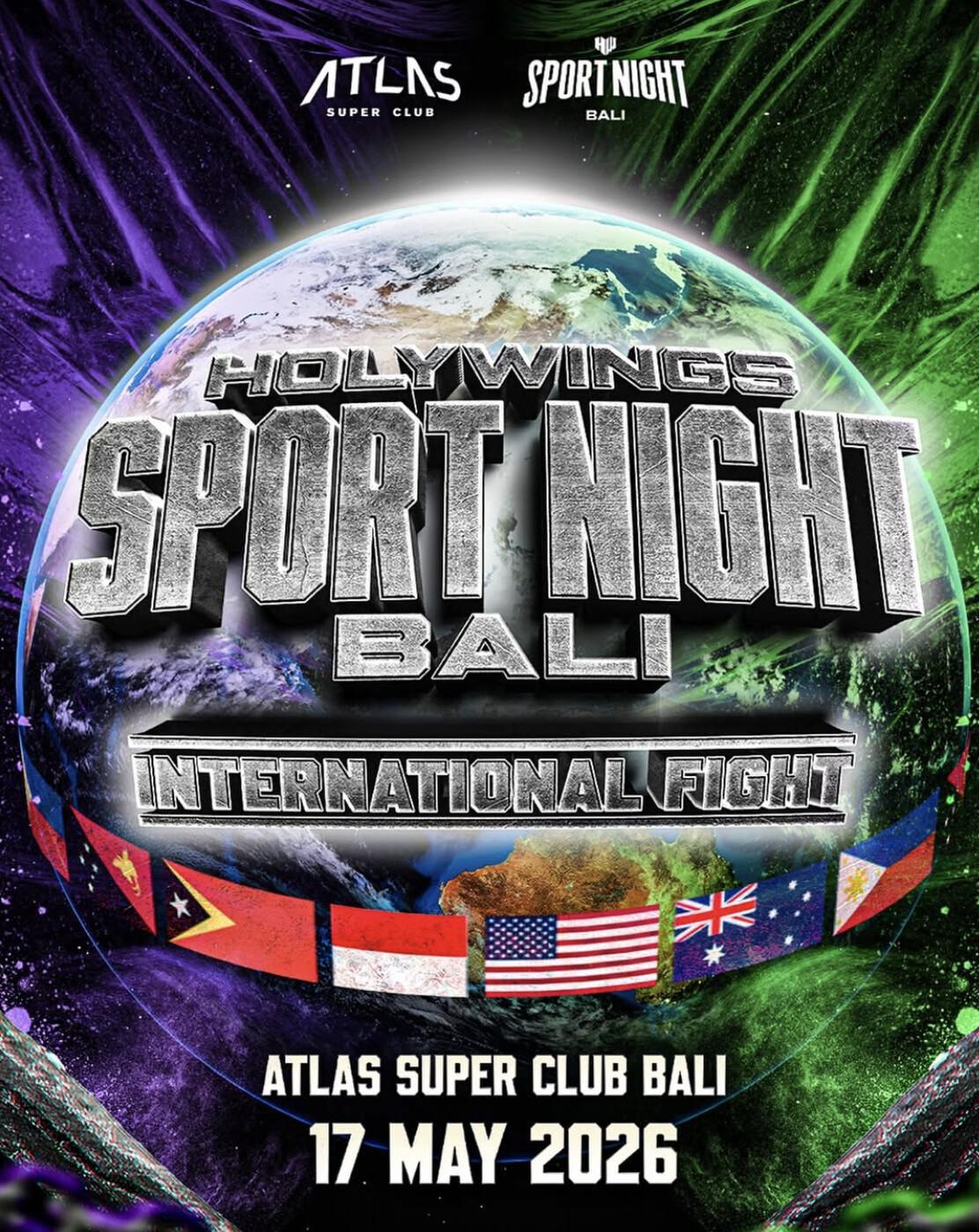 HSN Vol 9 Bali fight night at Atlas Super Club