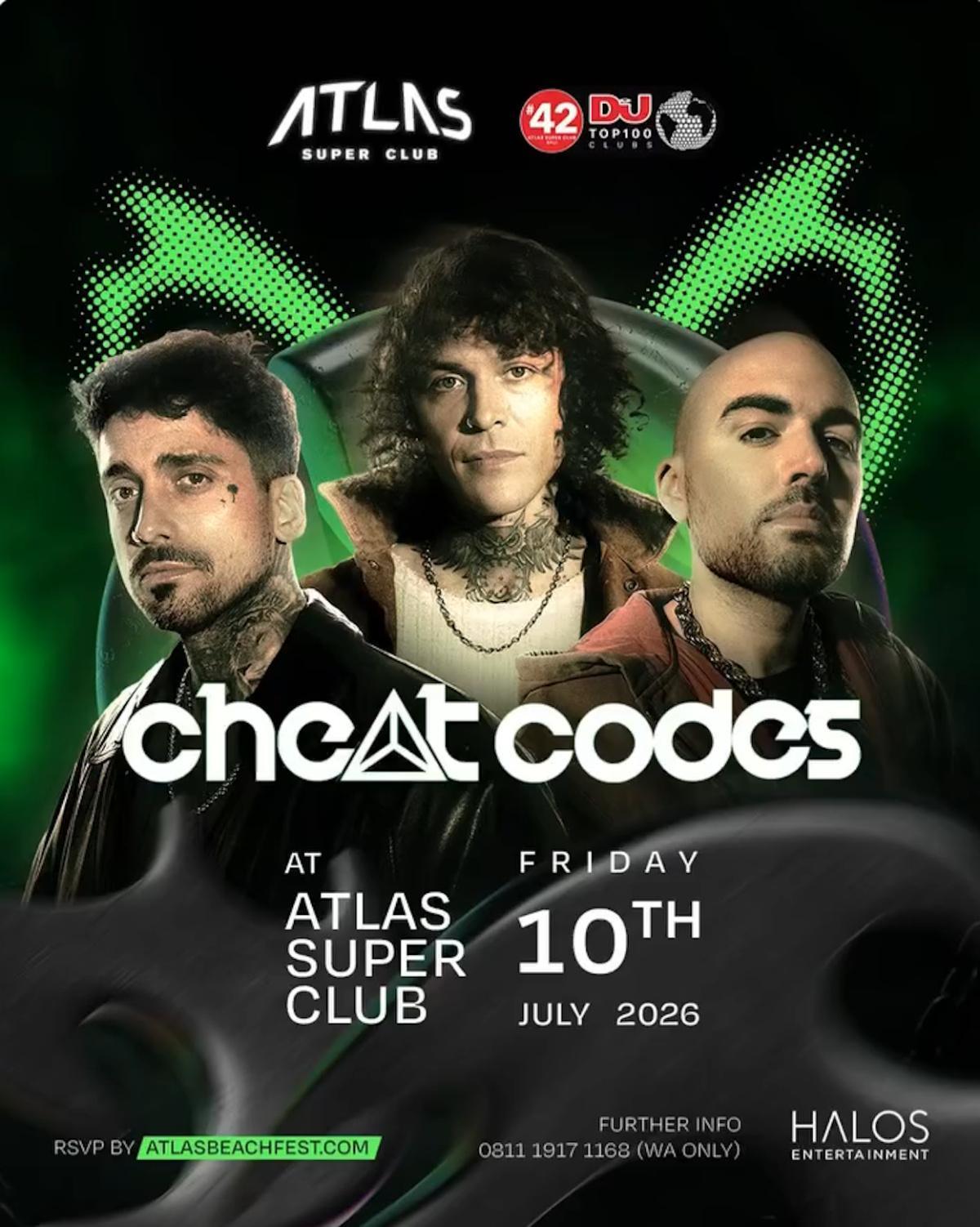Cheat Codes at Atlas Super Club