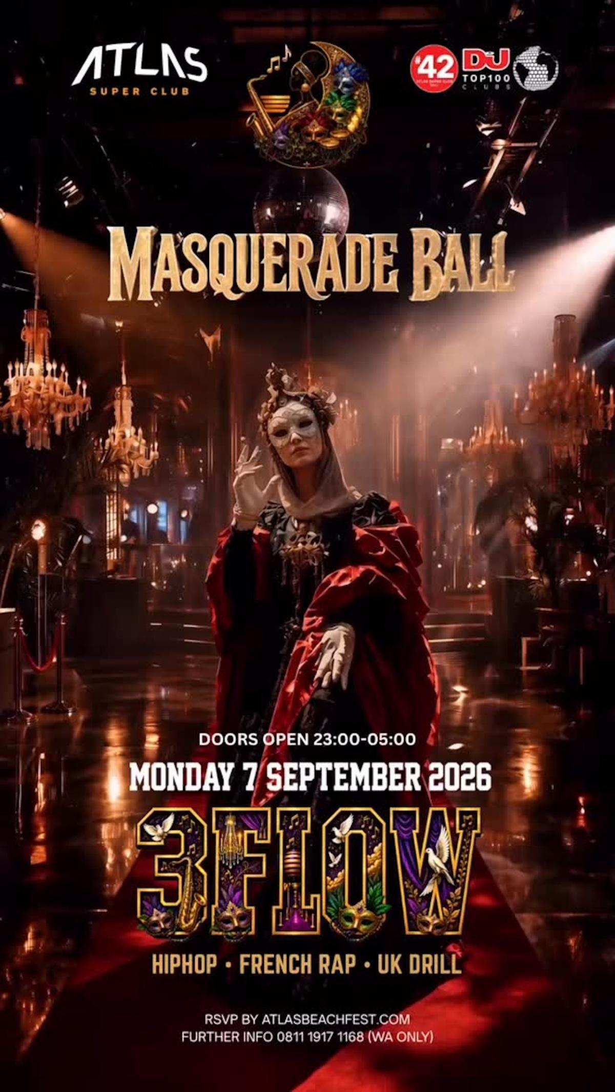Masquerade Ball at Atlas Super Club